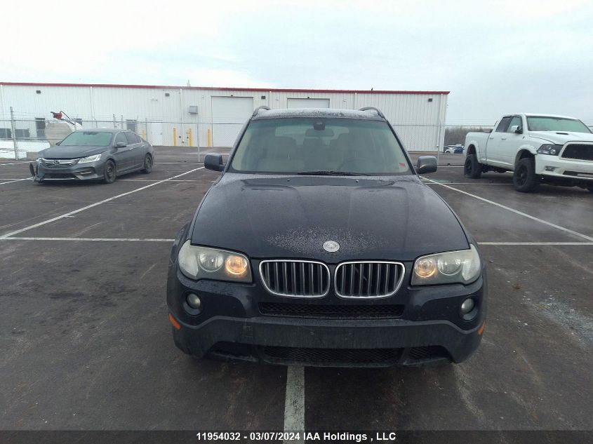 2008 BMW X3 3.0I VIN: WBXPC73448WE52979 Lot: 11954032