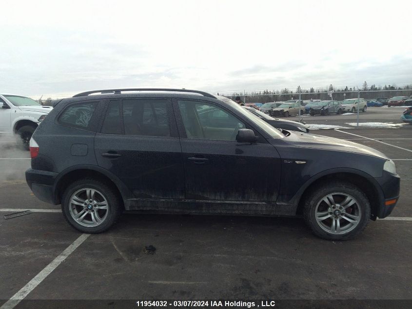 2008 BMW X3 3.0I VIN: WBXPC73448WE52979 Lot: 11954032