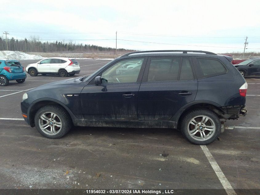 2008 BMW X3 3.0I VIN: WBXPC73448WE52979 Lot: 11954032