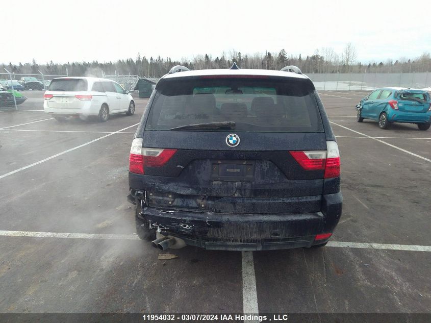 2008 BMW X3 3.0I VIN: WBXPC73448WE52979 Lot: 11954032