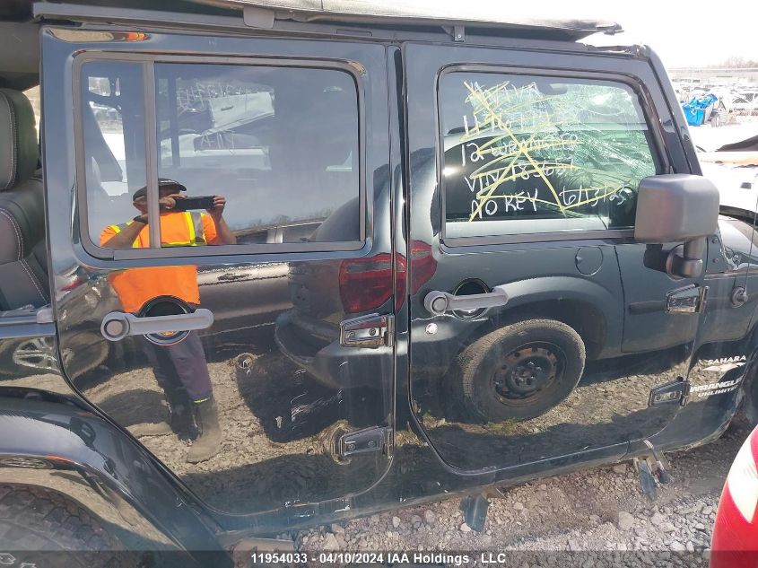 2012 Jeep Wrangler Unlimited Sahara VIN: 1C4BJWEG9CL183657 Lot: 39236960