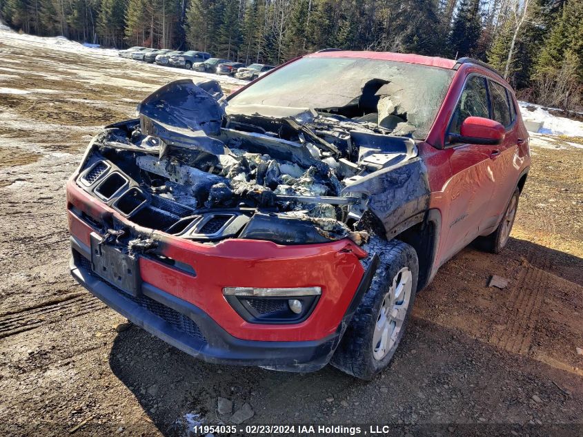 2021 Jeep Compass Latitude VIN: 3C4NJDBB4MT528707 Lot: 11954035