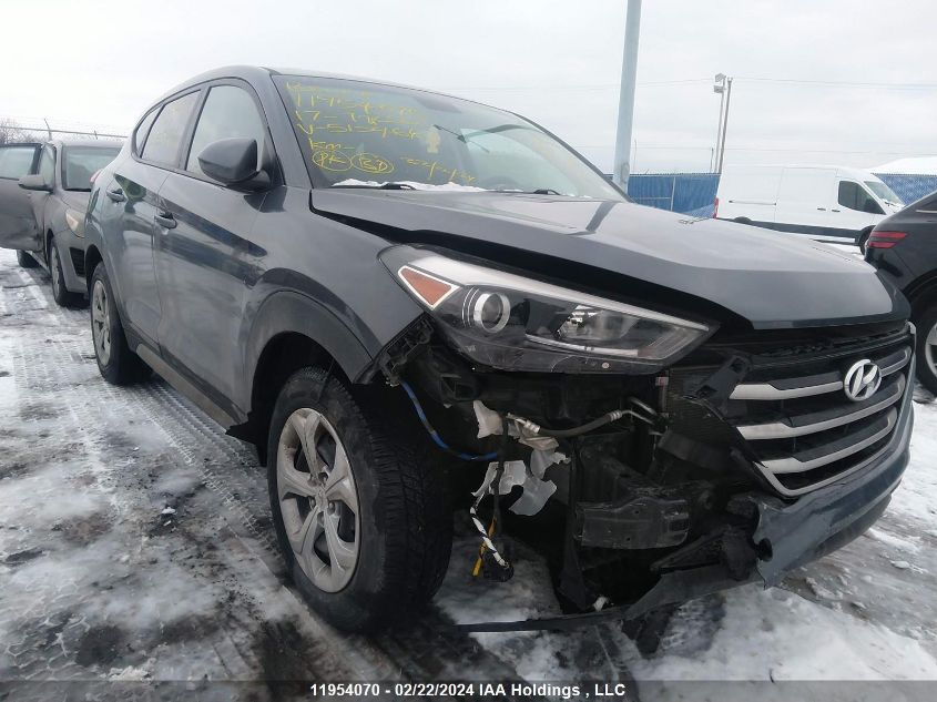 2017 Hyundai Tucson VIN: KM8J2CA49HU515466 Lot: 11954070