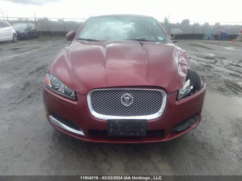 2013 Jaguar Xf VIN: SAJXJ0EF9D8S85363 Lot: 11954219