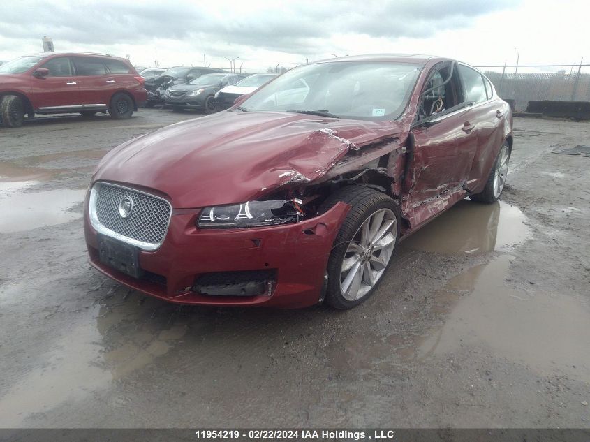 2013 Jaguar Xf VIN: SAJXJ0EF9D8S85363 Lot: 11954219