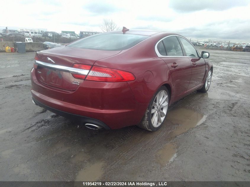 2013 Jaguar Xf VIN: SAJXJ0EF9D8S85363 Lot: 11954219