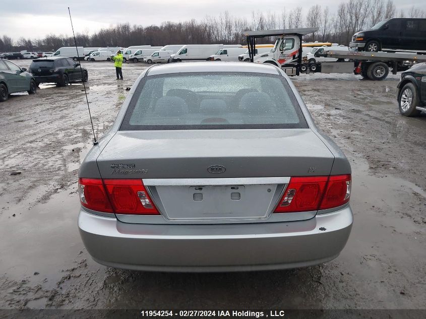 2006 Kia Optima Lx/Ex VIN: KNAGD126365459459 Lot: 11954254