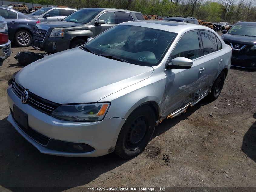 2013 Volkswagen Jetta Sel VIN: 3VWLX7AJ9DM394106 Lot: 11954272