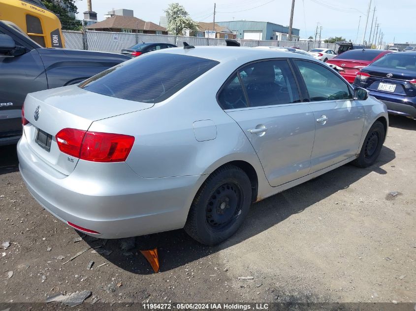 2013 Volkswagen Jetta Sel VIN: 3VWLX7AJ9DM394106 Lot: 11954272