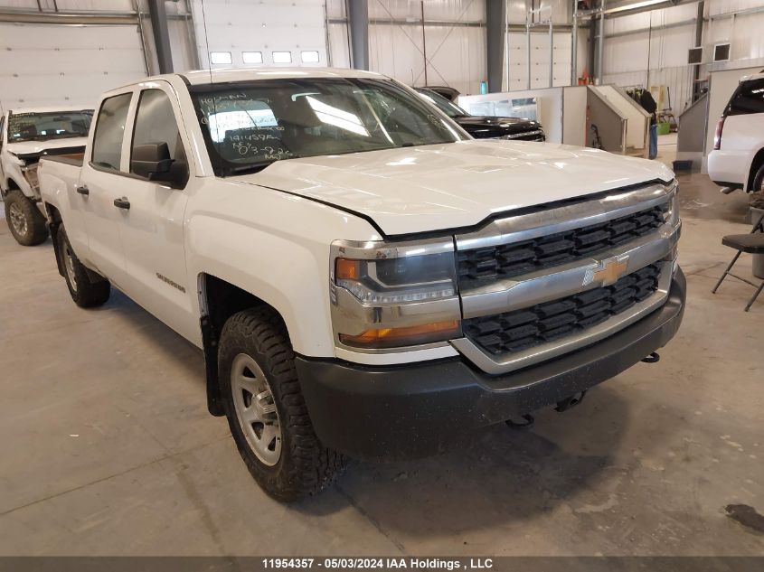 2018 Chevrolet Silverado K1500/K1500 Ls VIN: 3GCUKNEC6JG241487 Lot: 11954357