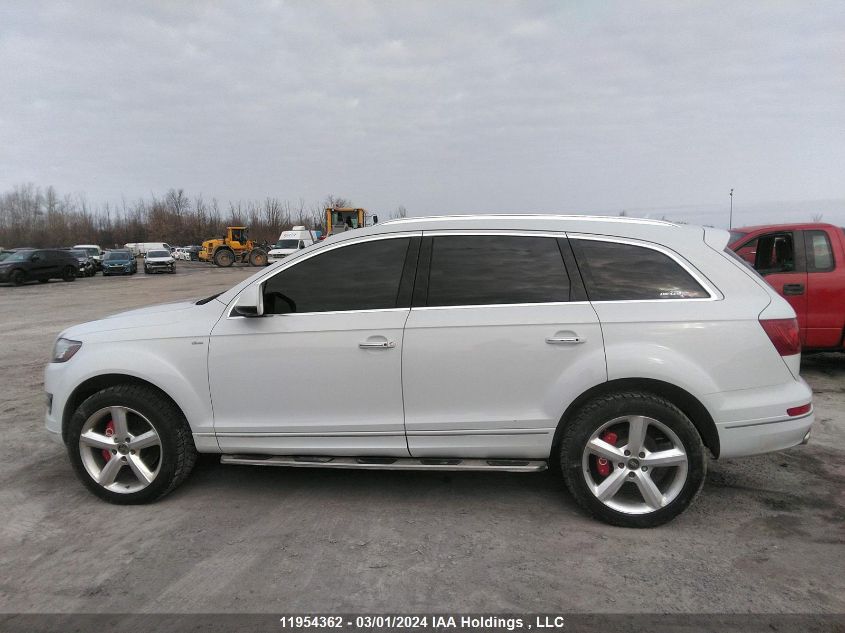 2013 Audi Q7 Prestige VIN: WA1VMCFE4DD004351 Lot: 11954362