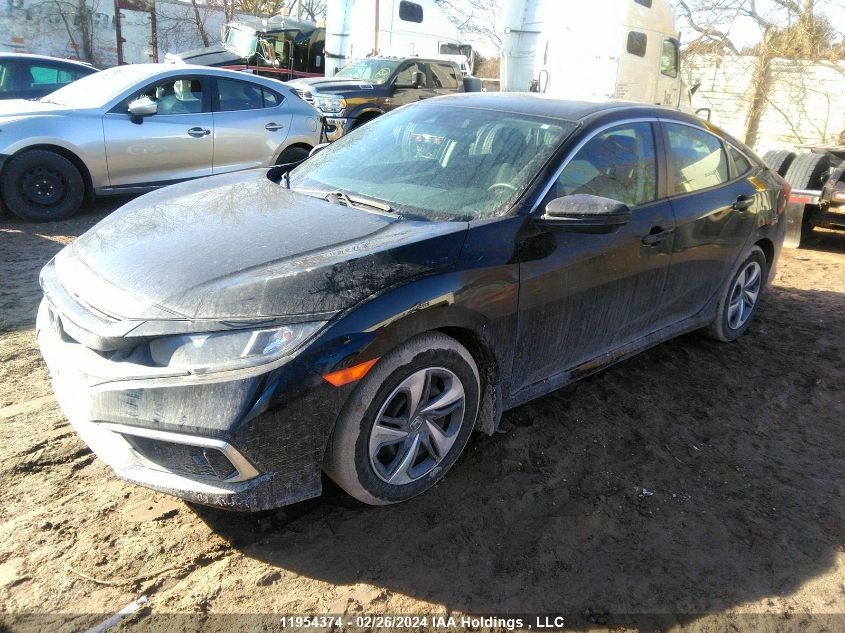 2021 Honda Civic Lx VIN: 2HGFC2F51MH001211 Lot: 11954374