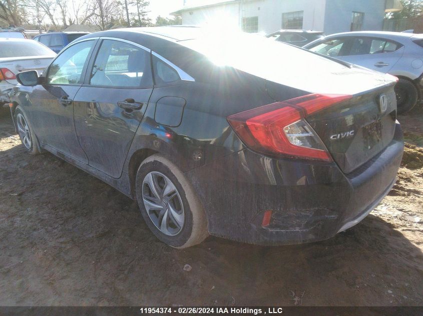 2021 Honda Civic Lx VIN: 2HGFC2F51MH001211 Lot: 11954374