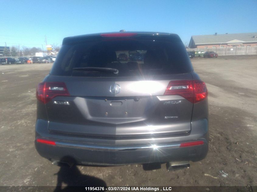 2012 Acura Mdx Advance VIN: 2HNYD2H67CH000762 Lot: 11954376