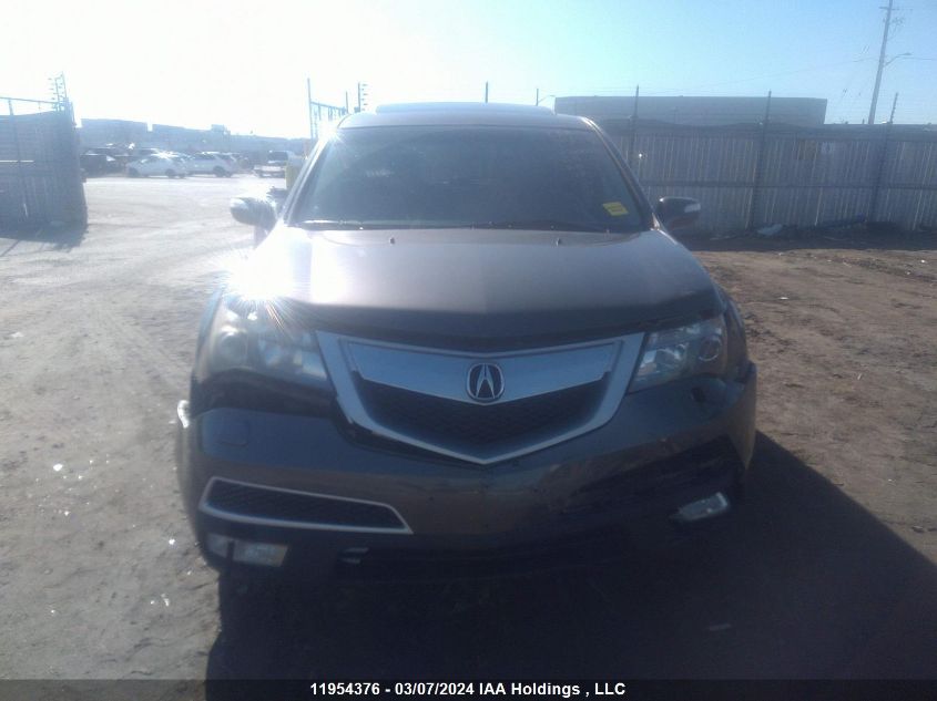 2012 Acura Mdx Advance VIN: 2HNYD2H67CH000762 Lot: 11954376