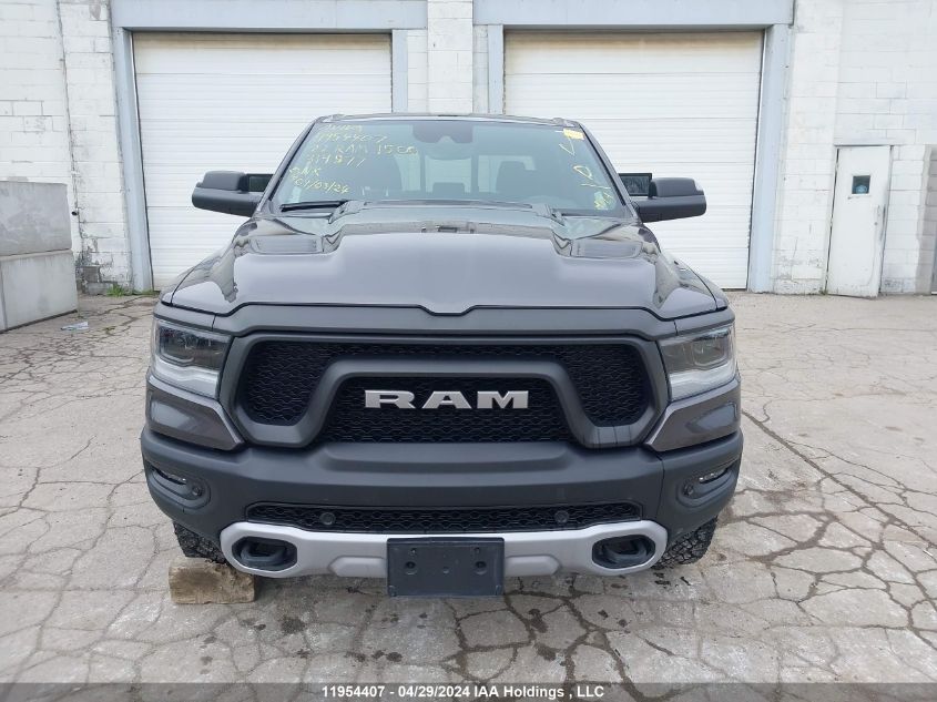 2022 Ram 1500 Rebel VIN: 1C6SRFLM0NN314877 Lot: 11954407