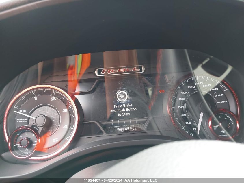 2022 Ram 1500 Rebel VIN: 1C6SRFLM0NN314877 Lot: 11954407