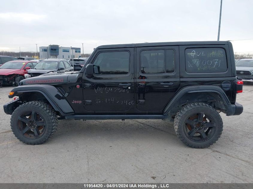 2023 Jeep Wrangler Rubicon VIN: 1C4JJXFG1PW647545 Lot: 11954420