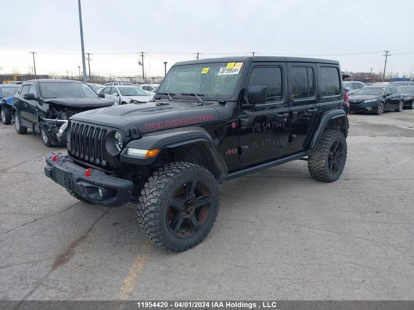 2023 Jeep Wrangler Rubicon VIN: 1C4JJXFG1PW647545 Lot: 11954420