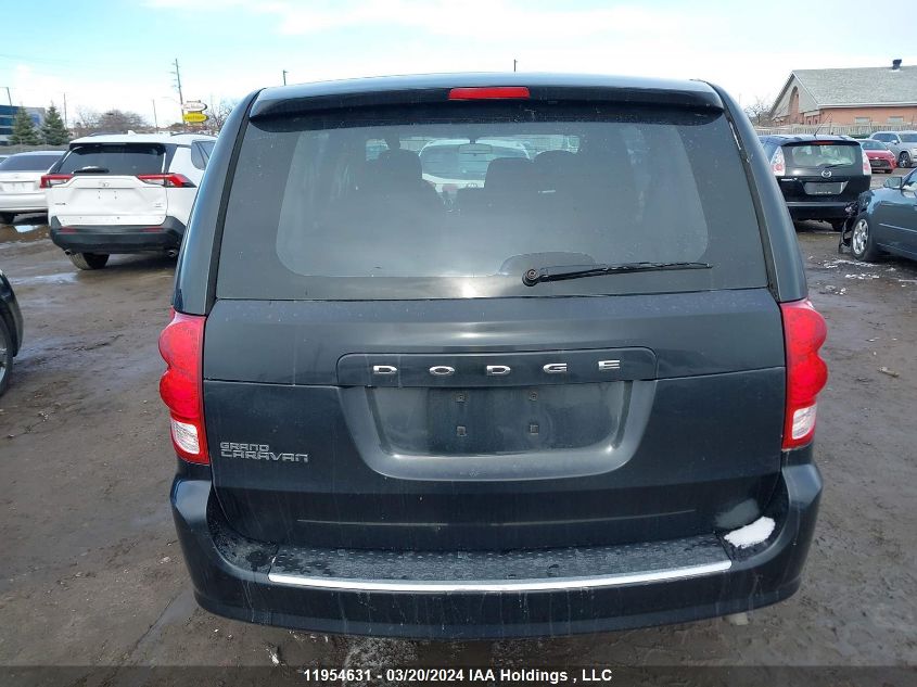 2016 Dodge Grand Caravan Se/Sxt VIN: 2C4RDGBG6GR279324 Lot: 11954631