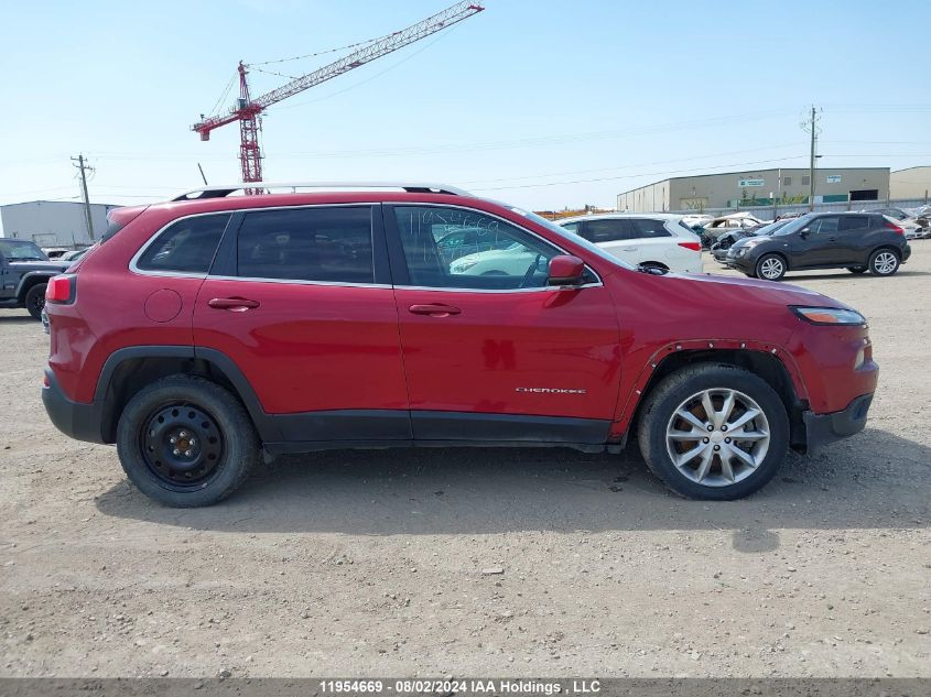 2017 Jeep Cherokee Limited VIN: 1C4PJMDS5HD221208 Lot: 11954669