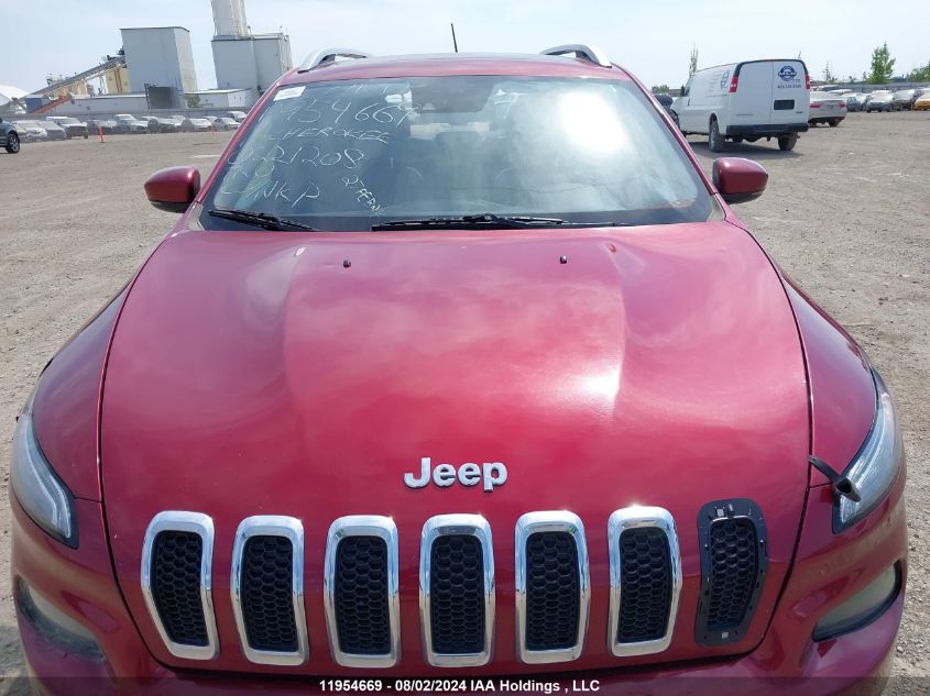 2017 Jeep Cherokee Limited VIN: 1C4PJMDS5HD221208 Lot: 11954669