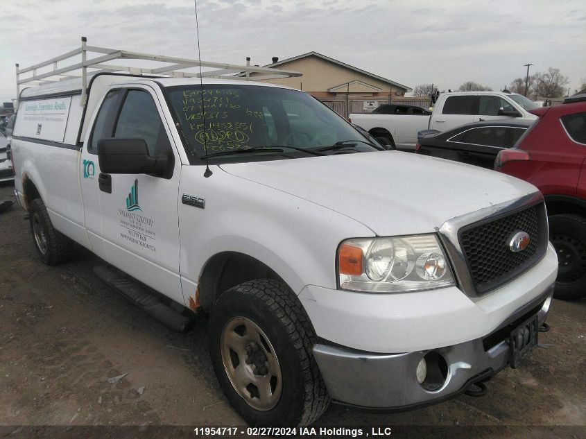 2007 Ford F150 VIN: 1FTRF14V17NA39372 Lot: 11954717