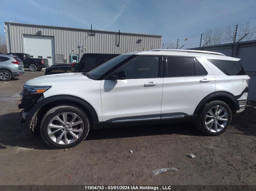 2022 Ford Explorer Platinum VIN: 1FM5K8HC0NGC03896 Lot: 11954753