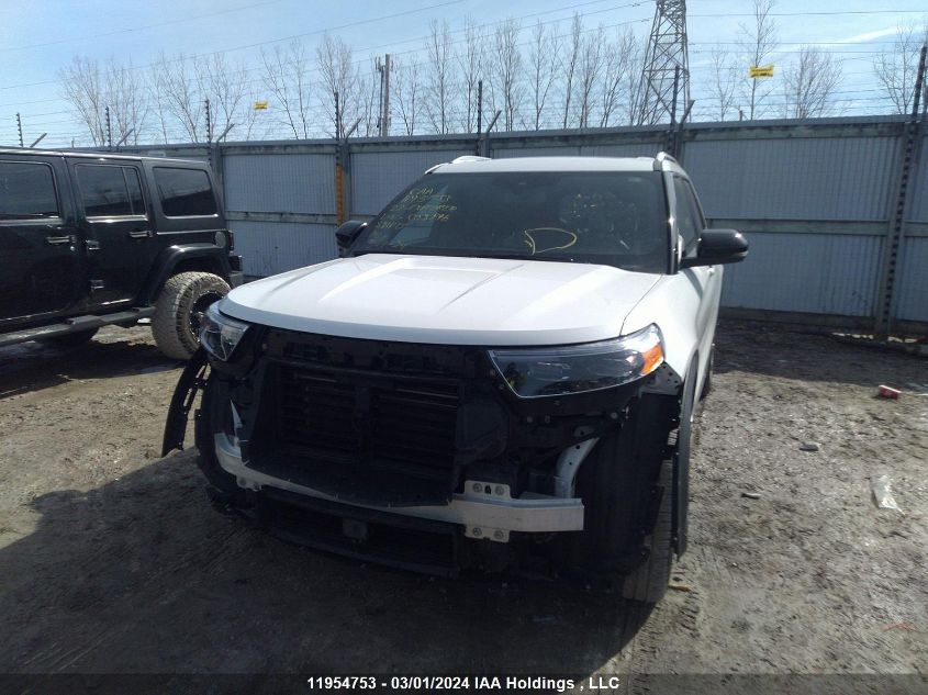 2022 Ford Explorer Platinum VIN: 1FM5K8HC0NGC03896 Lot: 11954753