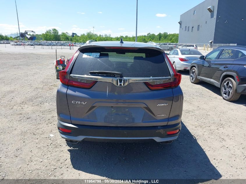 2021 Honda Cr-V Sport VIN: 2HKRW2H49MH234431 Lot: 11954798