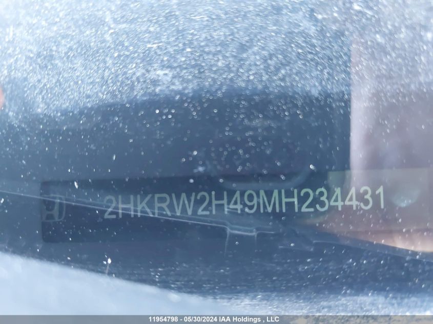 2021 Honda Cr-V Sport VIN: 2HKRW2H49MH234431 Lot: 11954798