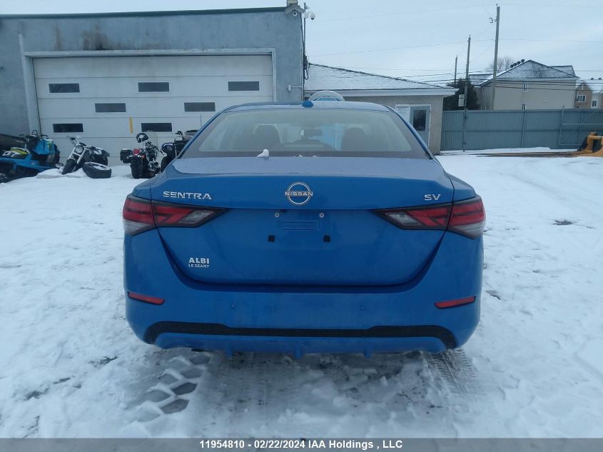 2024 Nissan Sentra Sv VIN: 3N1AB8CV6RY222522 Lot: 11954810