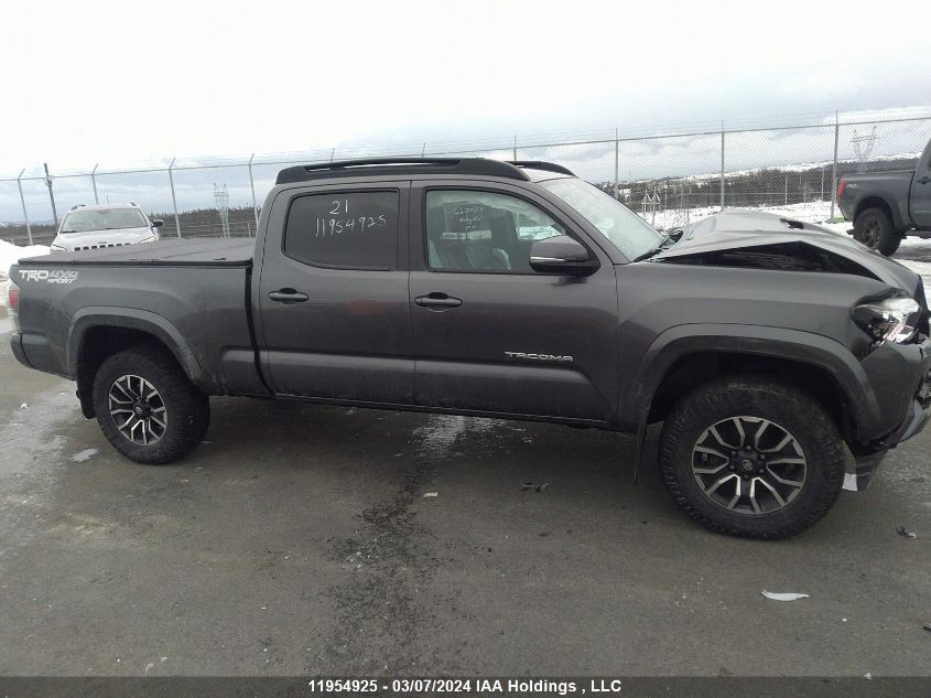 2021 Toyota Tacoma Double Cab/Sr5/Trd Sport/Trd Off Road VIN: 5TFDZ5BNXMX065674 Lot: 11954925