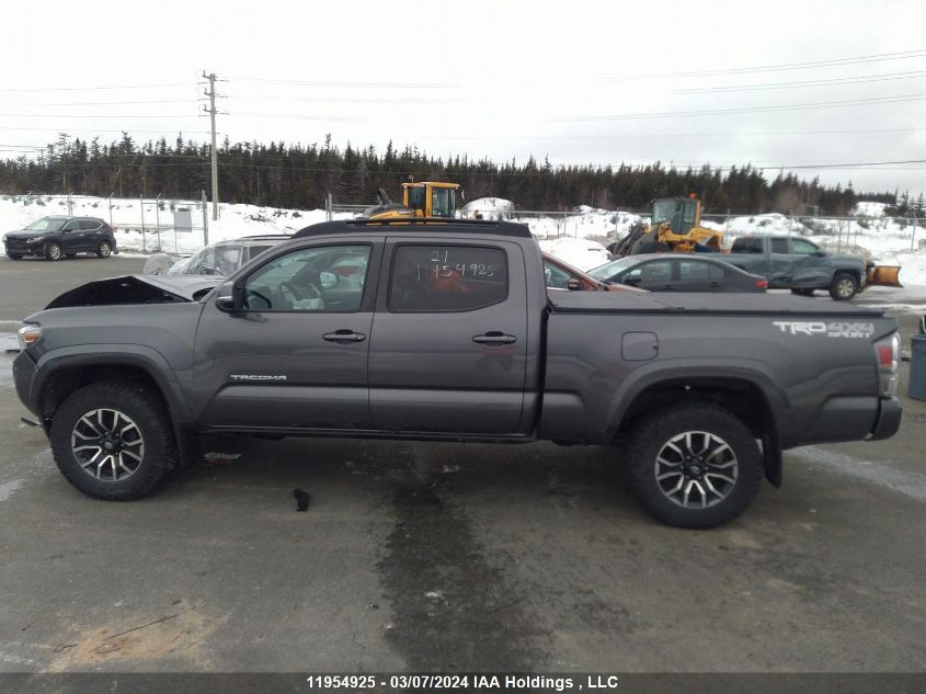 2021 Toyota Tacoma Double Cab/Sr5/Trd Sport/Trd Off Road VIN: 5TFDZ5BNXMX065674 Lot: 11954925
