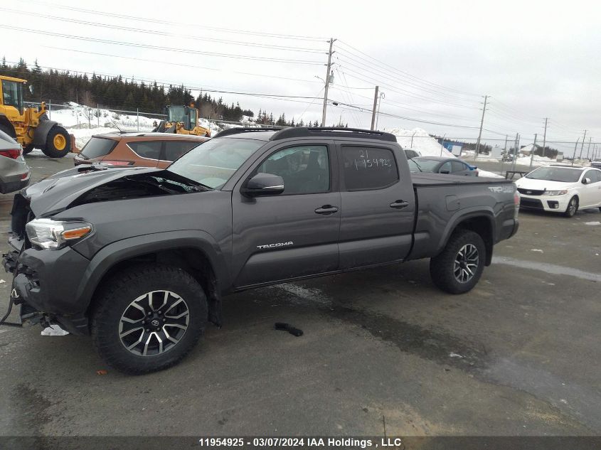 2021 Toyota Tacoma Double Cab/Sr5/Trd Sport/Trd Off Road VIN: 5TFDZ5BNXMX065674 Lot: 11954925