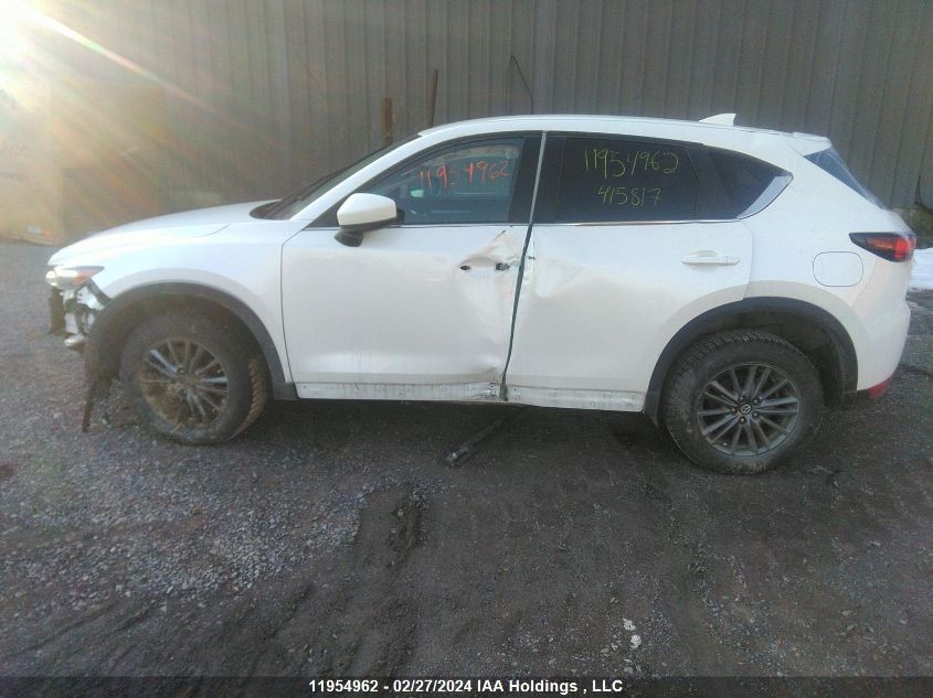 2021 Mazda Cx-5 VIN: JM3KFACM6M0415817 Lot: 11954962
