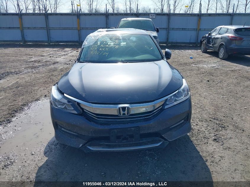 2017 Honda Accord VIN: 1HGCR2F84HA803378 Lot: 11955046