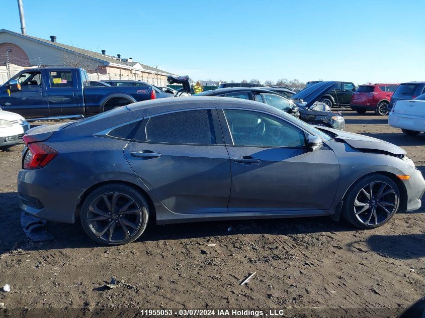 2020 Honda Civic Sport VIN: 2HGFC2F89LH009534 Lot: 11955053