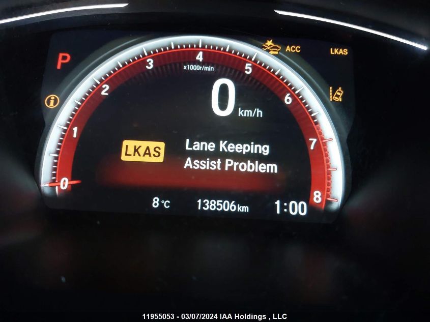 2020 Honda Civic Sport VIN: 2HGFC2F89LH009534 Lot: 11955053