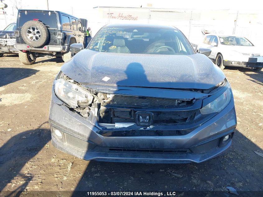 2020 Honda Civic Sport VIN: 2HGFC2F89LH009534 Lot: 11955053