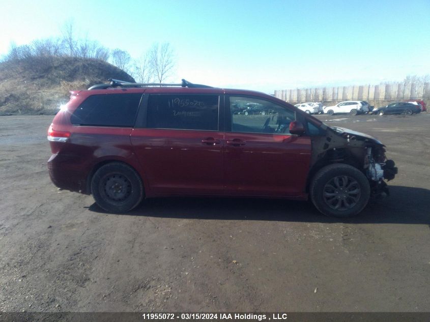 2012 Toyota Sienna VIN: 5TDKK3DC6CS209141 Lot: 11955072