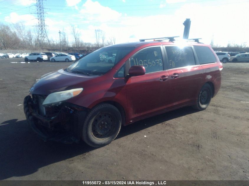 2012 Toyota Sienna VIN: 5TDKK3DC6CS209141 Lot: 11955072