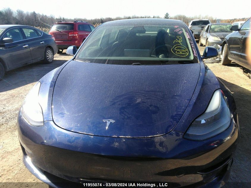 2021 Tesla Model 3 VIN: 5YJ3E1EA8MF915000 Lot: 11955074