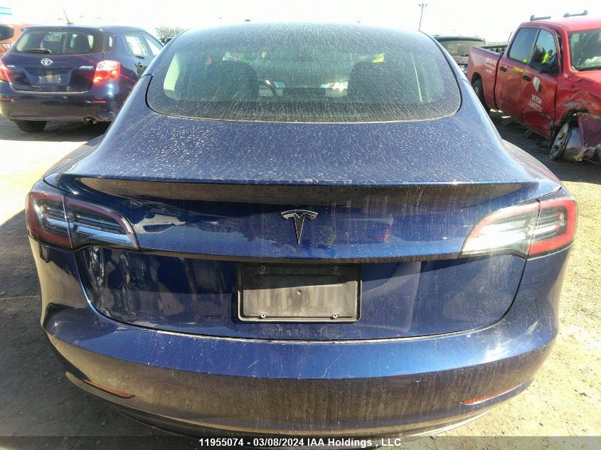 2021 Tesla Model 3 VIN: 5YJ3E1EA8MF915000 Lot: 11955074