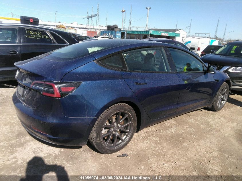 2021 Tesla Model 3 VIN: 5YJ3E1EA8MF915000 Lot: 11955074