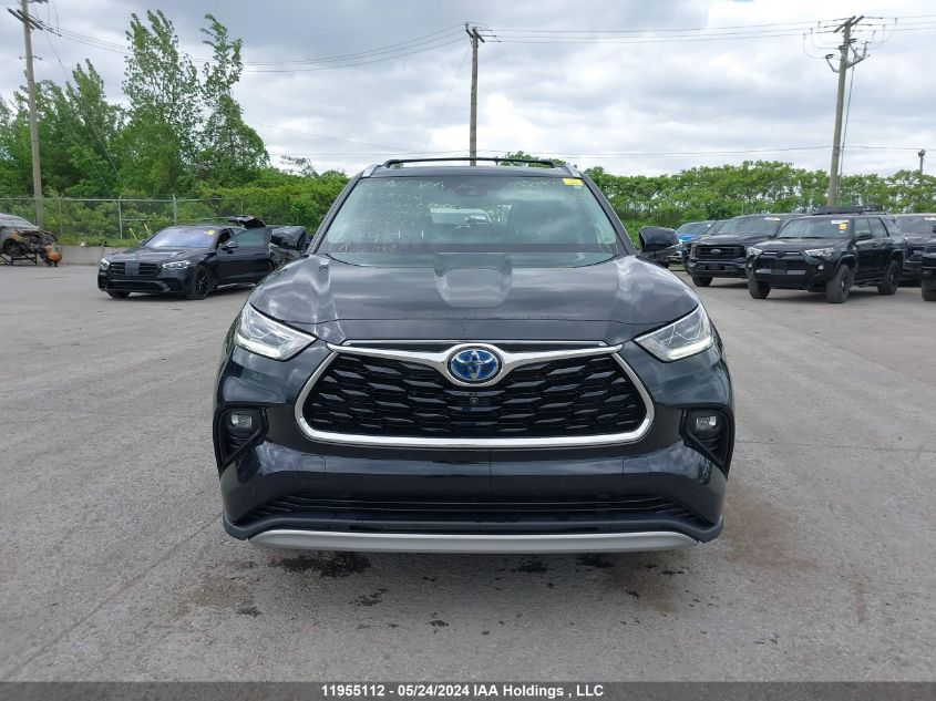 2020 Toyota Highlander Hybrid Limited VIN: 5TDEBRCH2LS013839 Lot: 11955112