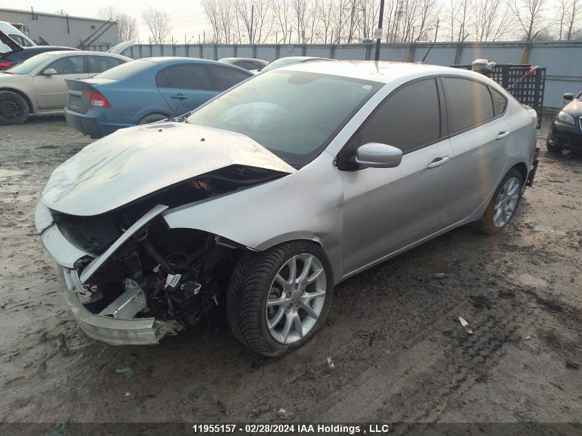 2013 Dodge Dart Sxt VIN: 1C3CDFBA5DD147086 Lot: 11955157