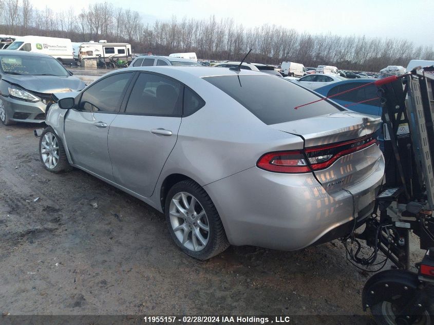 2013 Dodge Dart Sxt VIN: 1C3CDFBA5DD147086 Lot: 11955157