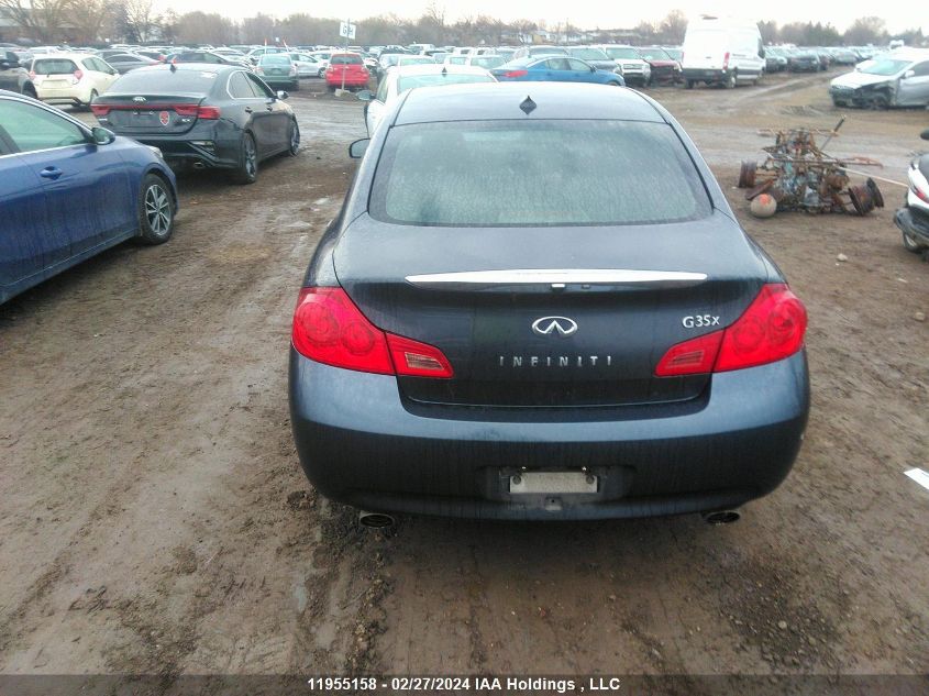 2007 Infiniti G35X VIN: JNKBV61F17M808407 Lot: 11955158