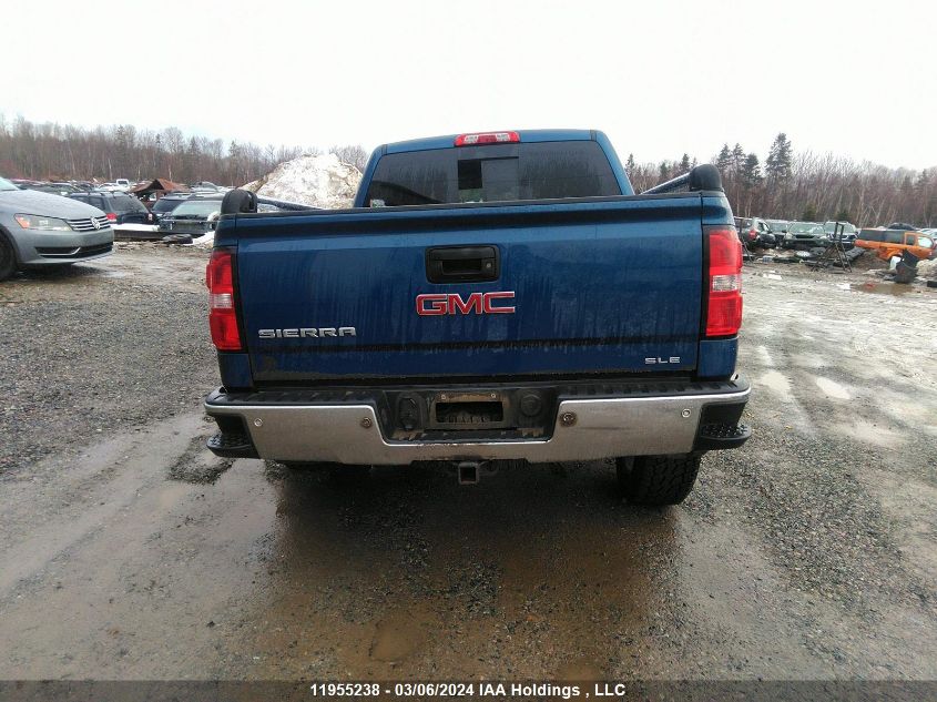 2017 GMC Sierra K1500 Sle VIN: 3GTU2MEC7HG163662 Lot: 11955238